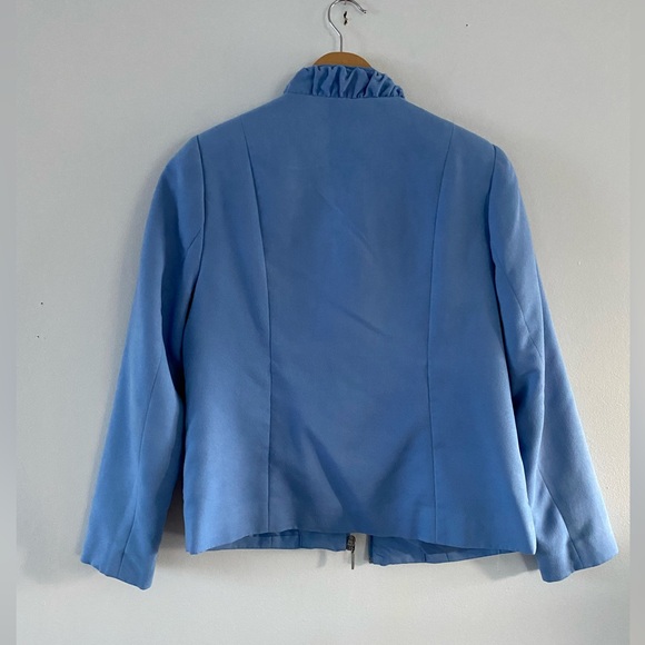 Vintage Handmade Periwinkle Blue Jacket/Blazer - XS-S - Picture 4 of 4